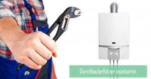 Durchlauferhitzer montieren - Anleitung bei Schlauchfritze.de